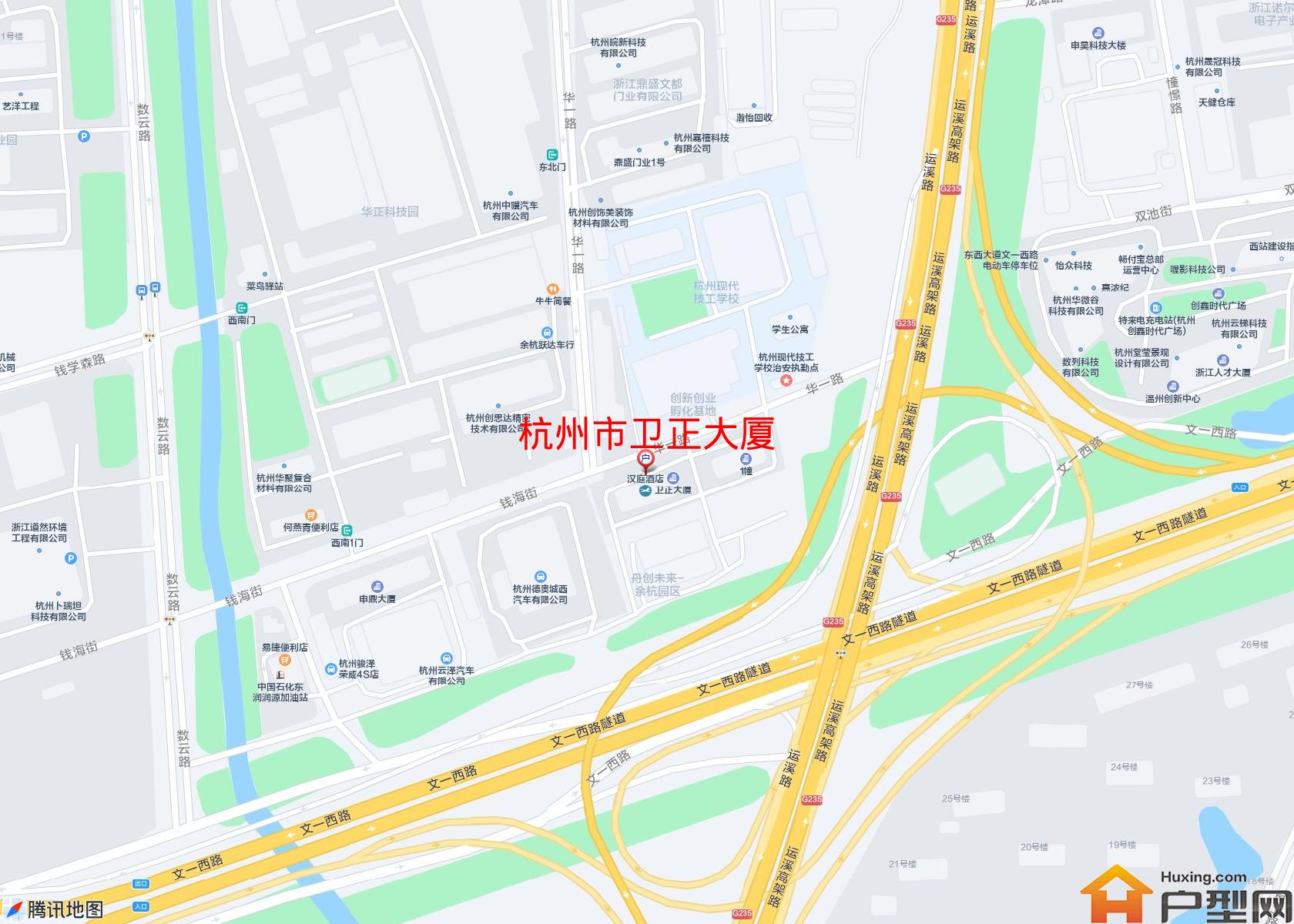 卫正大厦小区 - 户型网