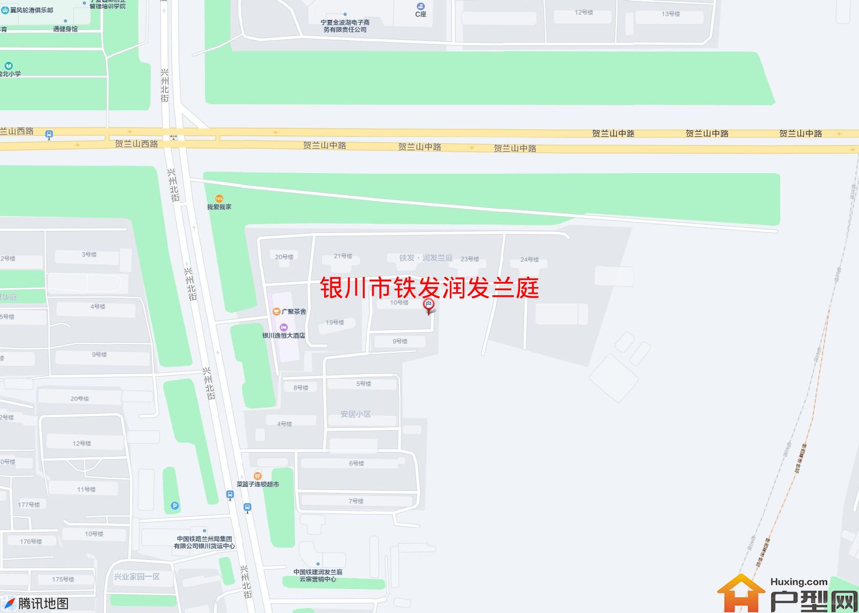 铁发润发兰庭小区 - 户型网