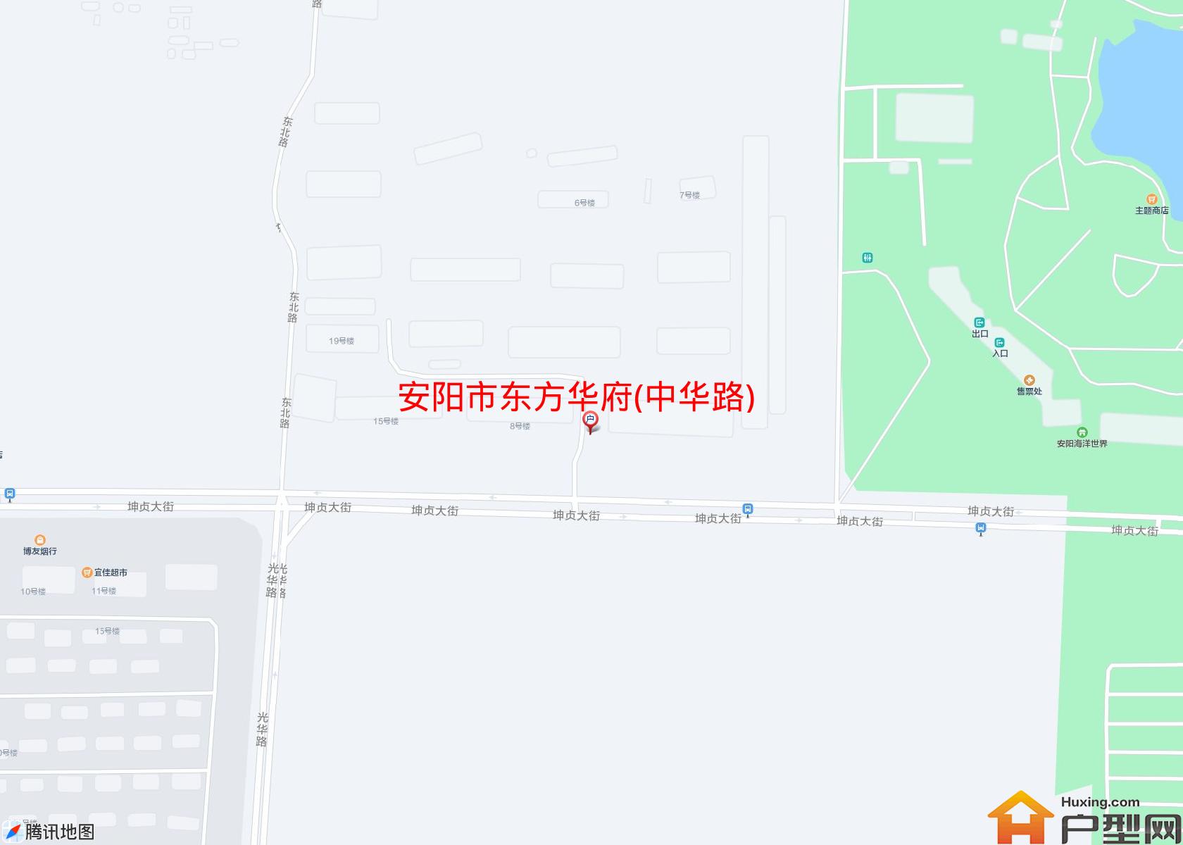 东方华府(中华路)小区 - 户型网