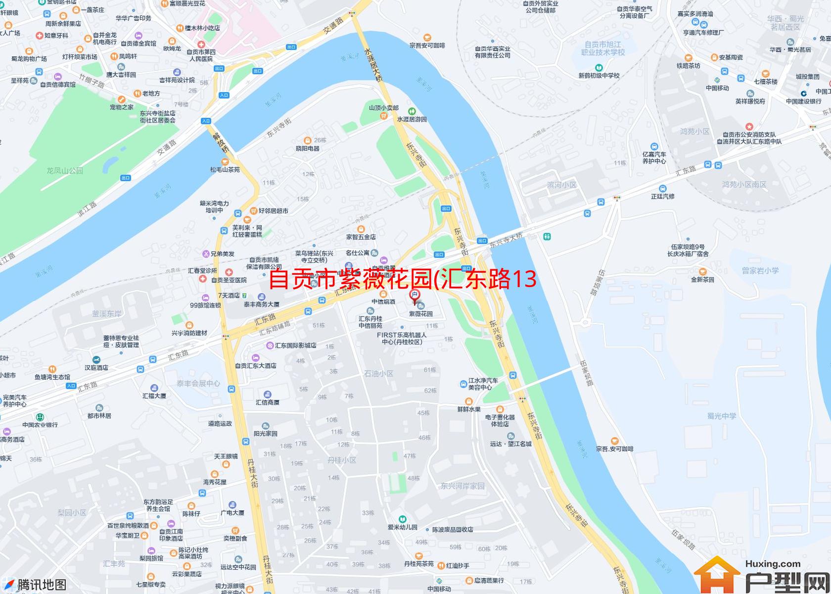 紫薇花园(汇东路13号)小区 - 户型网
