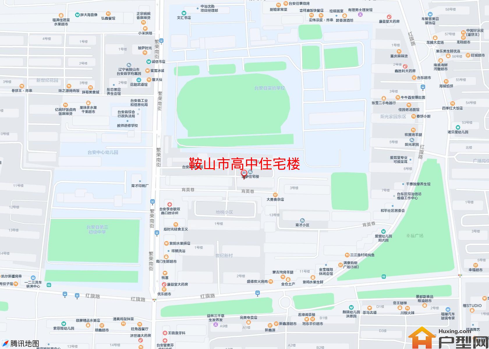 高中住宅楼小区 - 户型网