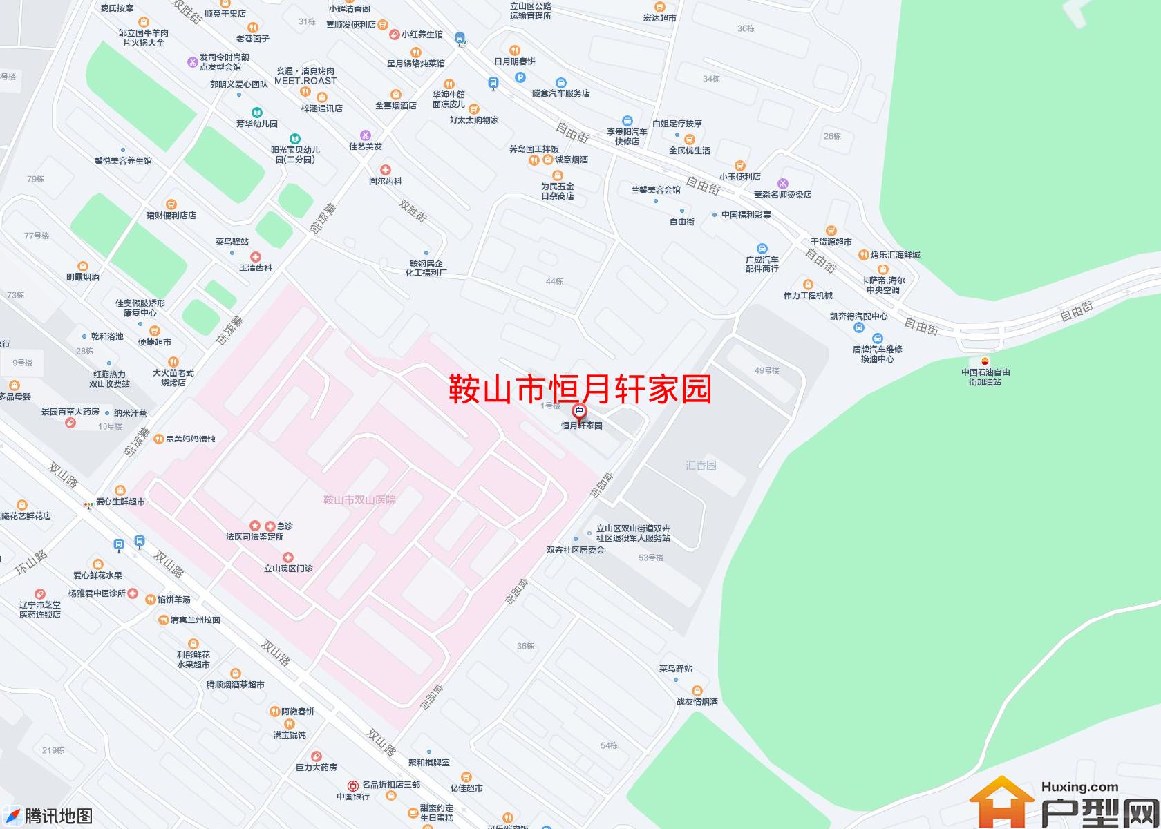 恒月轩家园小区 - 户型网