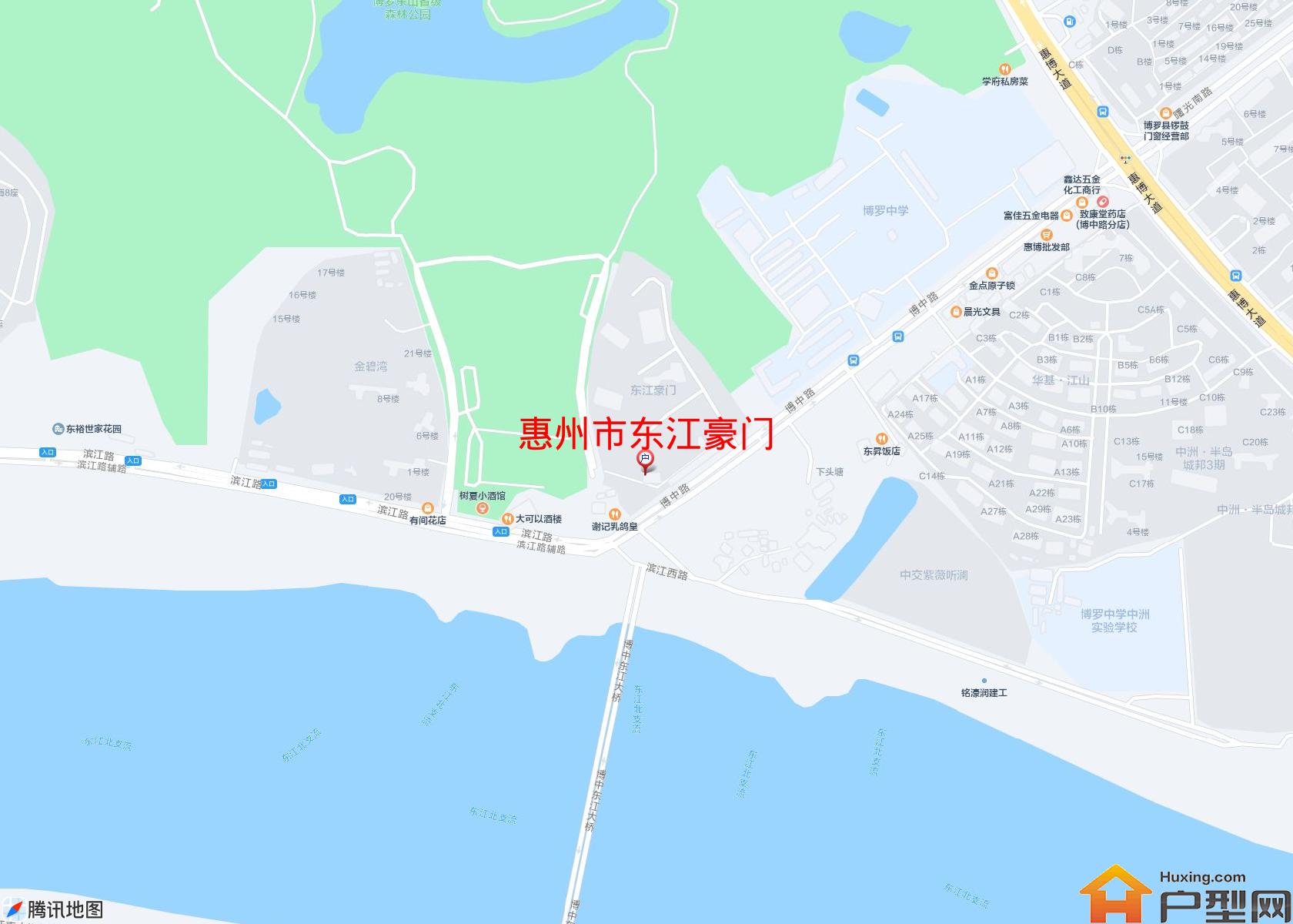 东江豪门小区 - 户型网