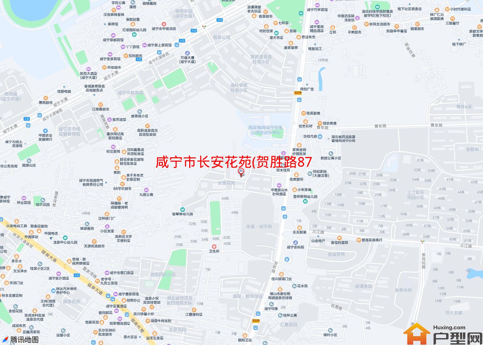 长安花苑(贺胜路87号)小区 - 户型网