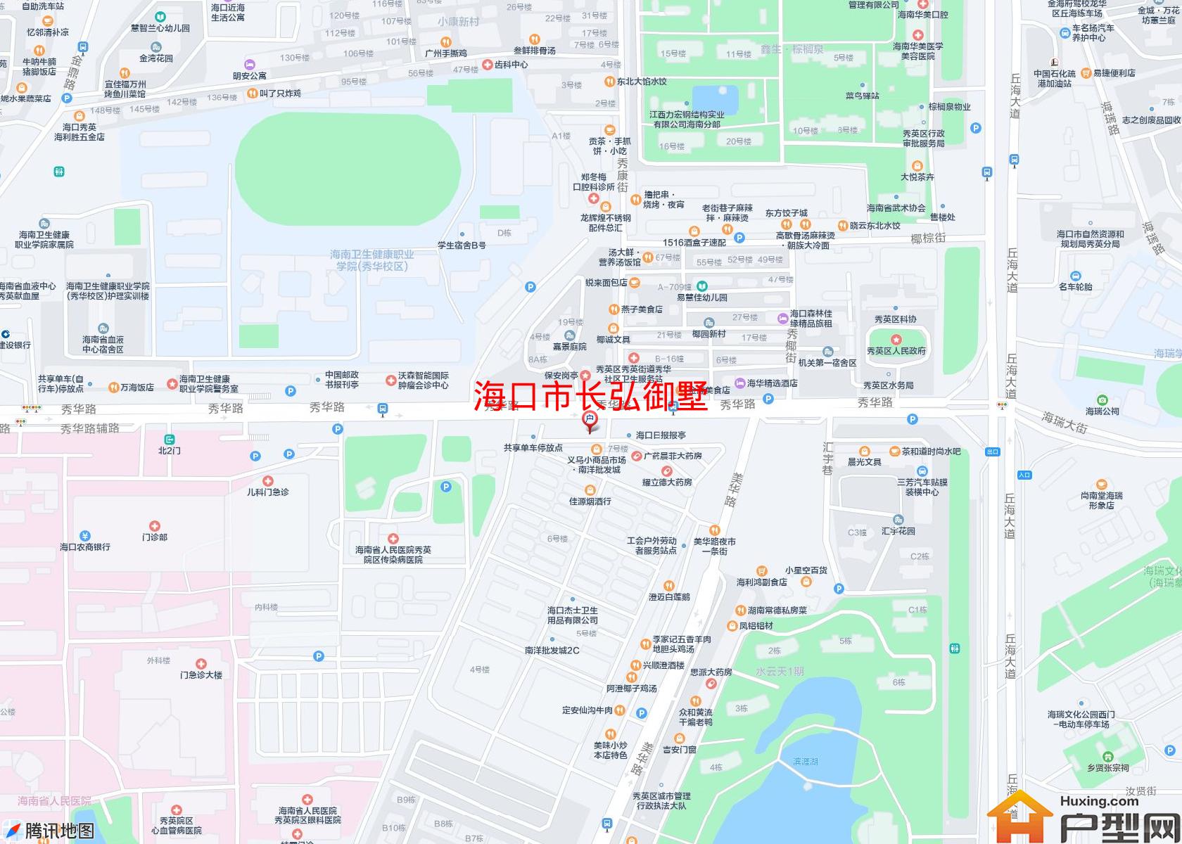 长弘御墅小区 - 户型网