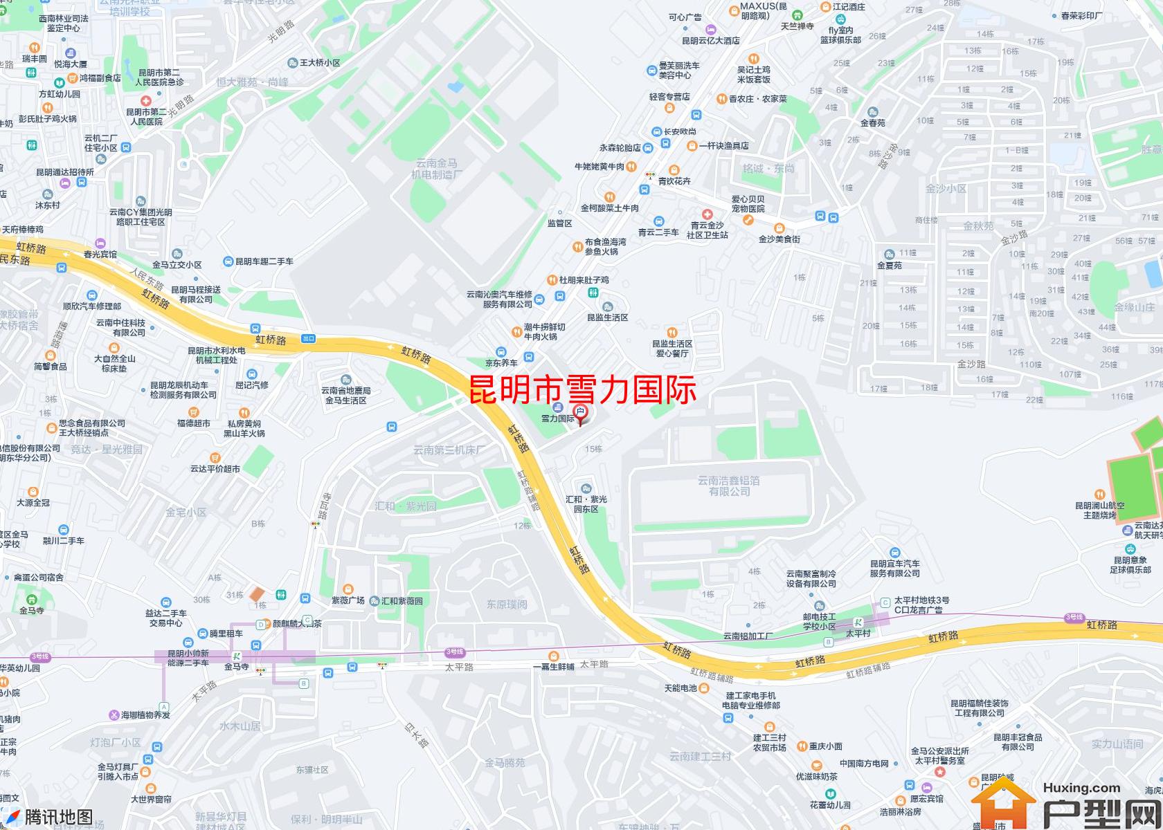 雪力国际小区 - 户型网
