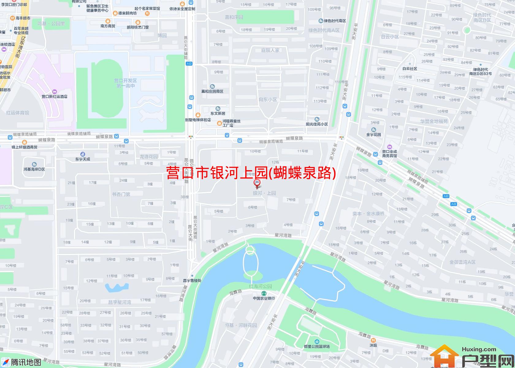 银河上园(蝴蝶泉路)小区 - 户型网