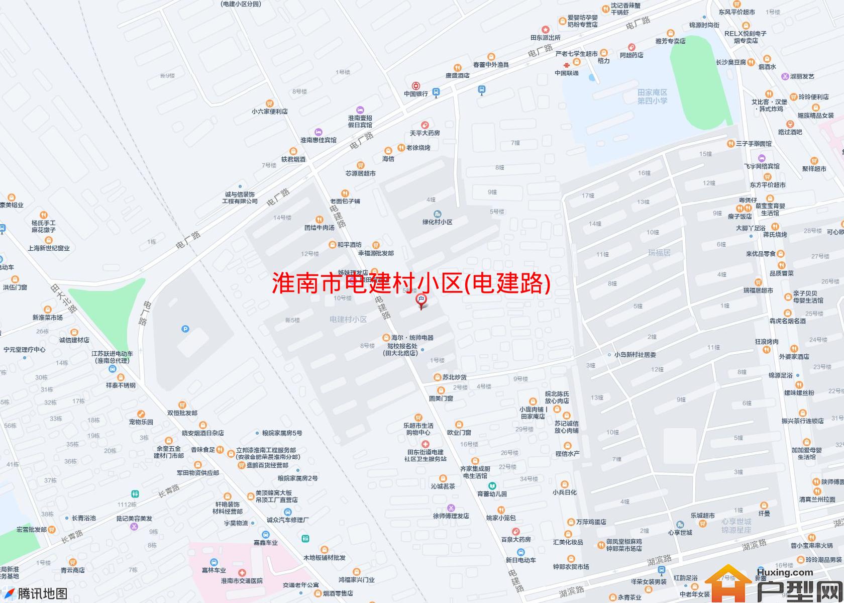 电建村小区(电建路)小区 - 户型网