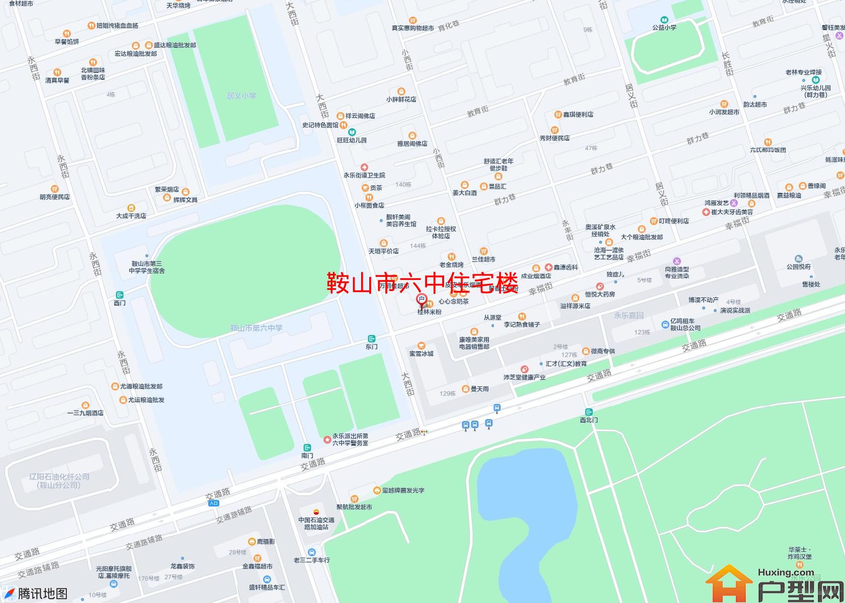 六中住宅楼小区 - 户型网