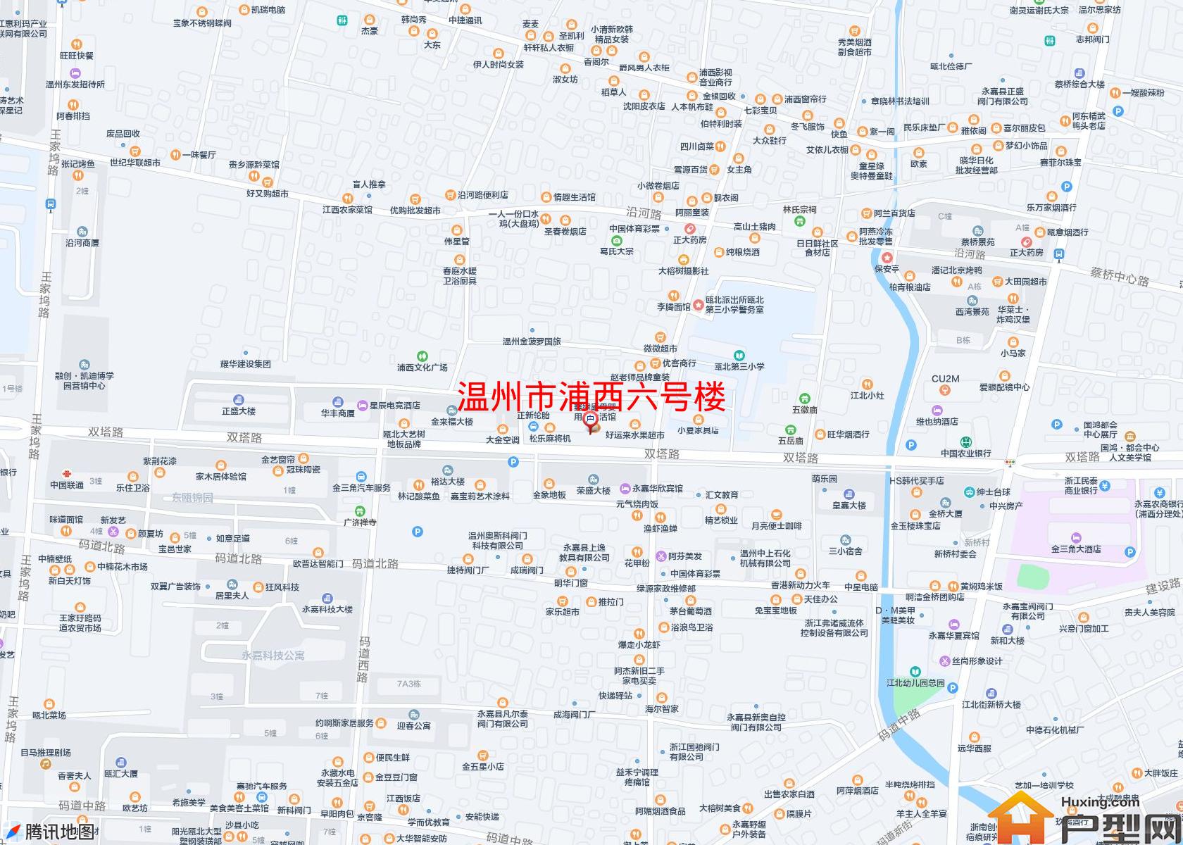 浦西六号楼小区 - 户型网