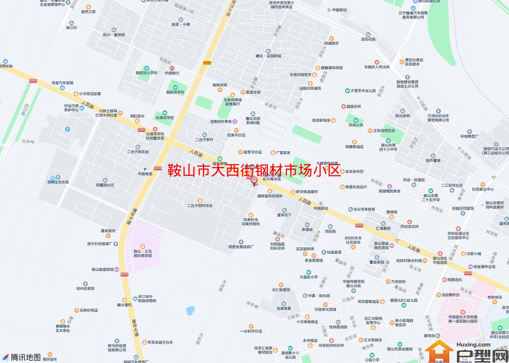 大西街钢材市场小区小区 - 户型网