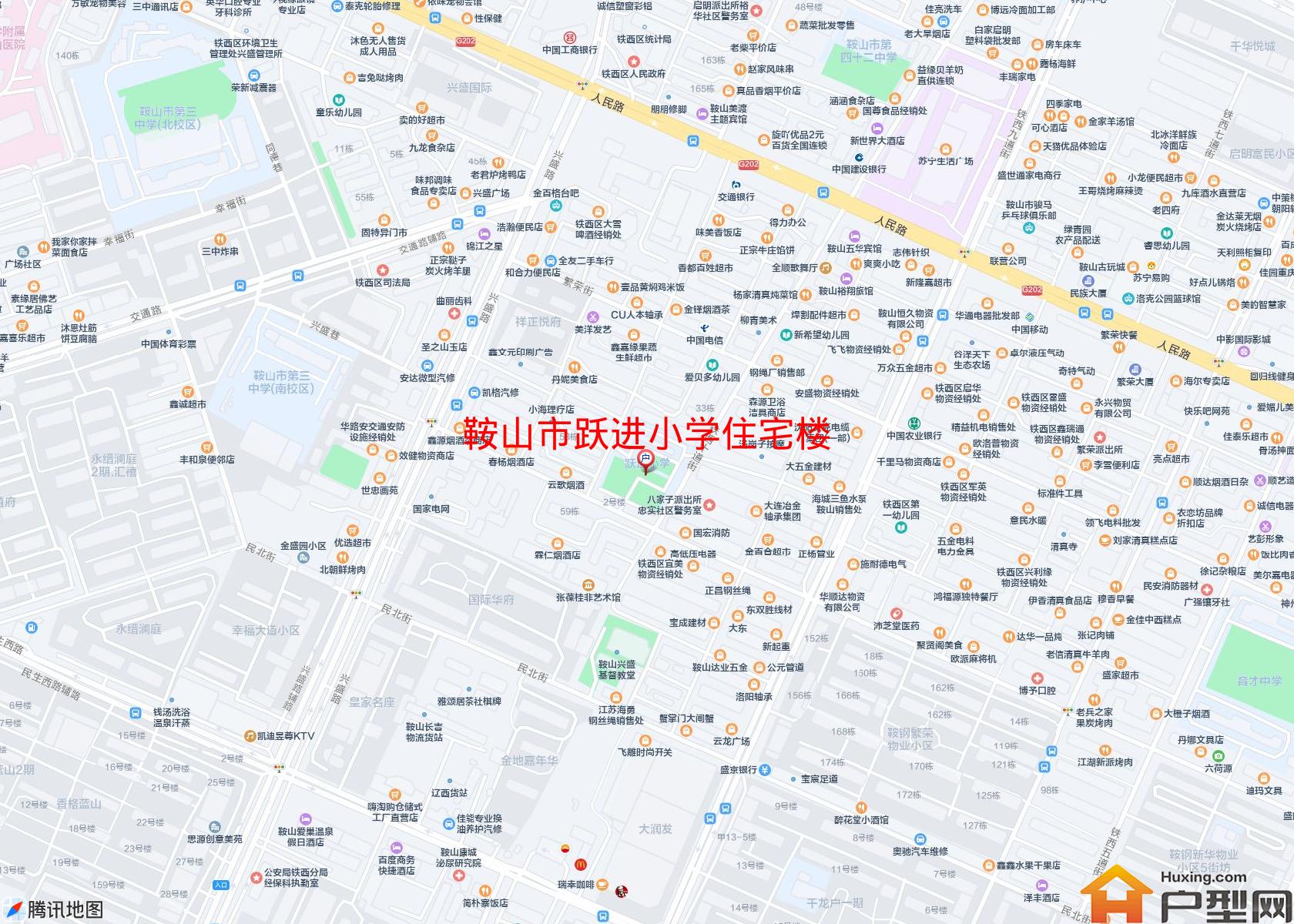 跃进小学住宅楼小区 - 户型网