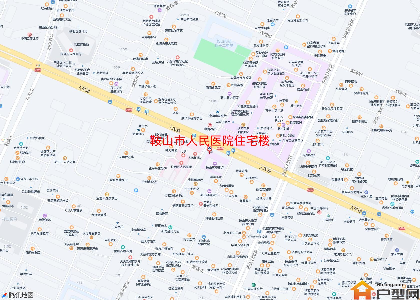 人民医院住宅楼小区 - 户型网