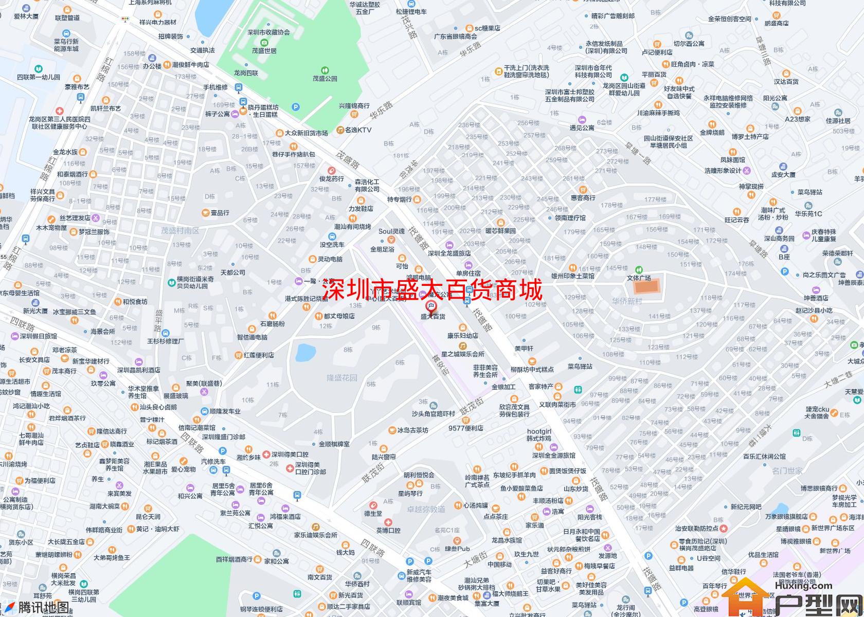 盛大百货商城小区 - 户型网