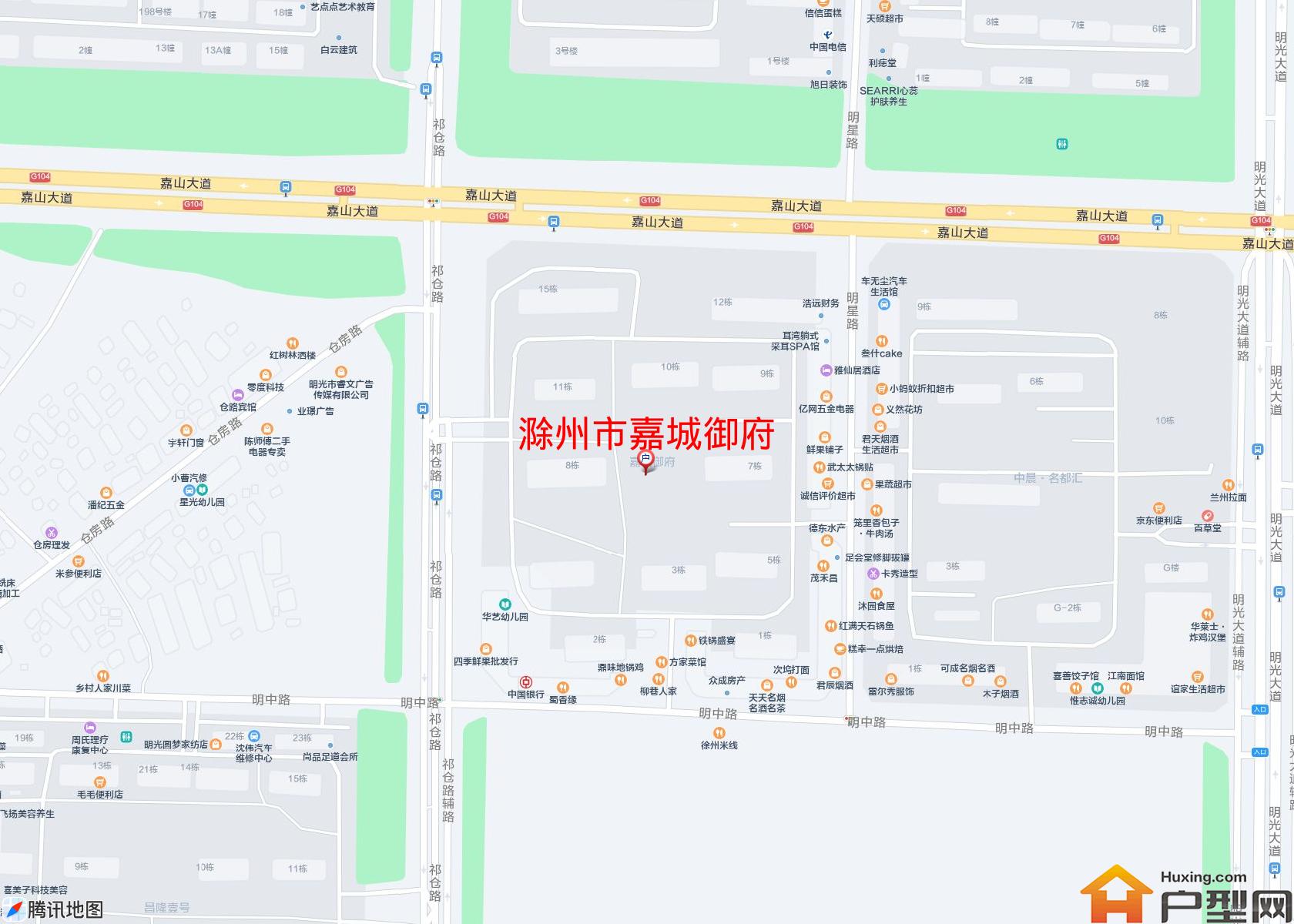 嘉城御府小区 - 户型网