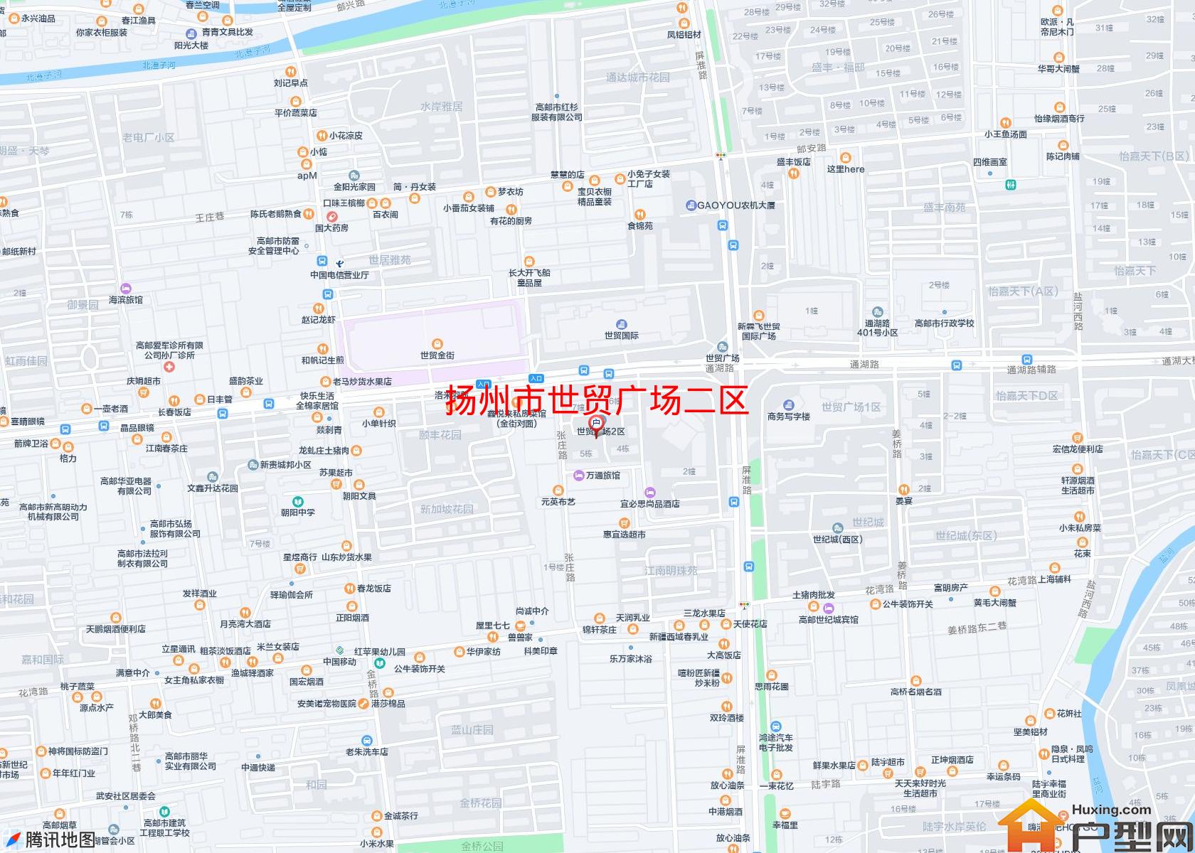 世贸广场二区小区 - 户型网