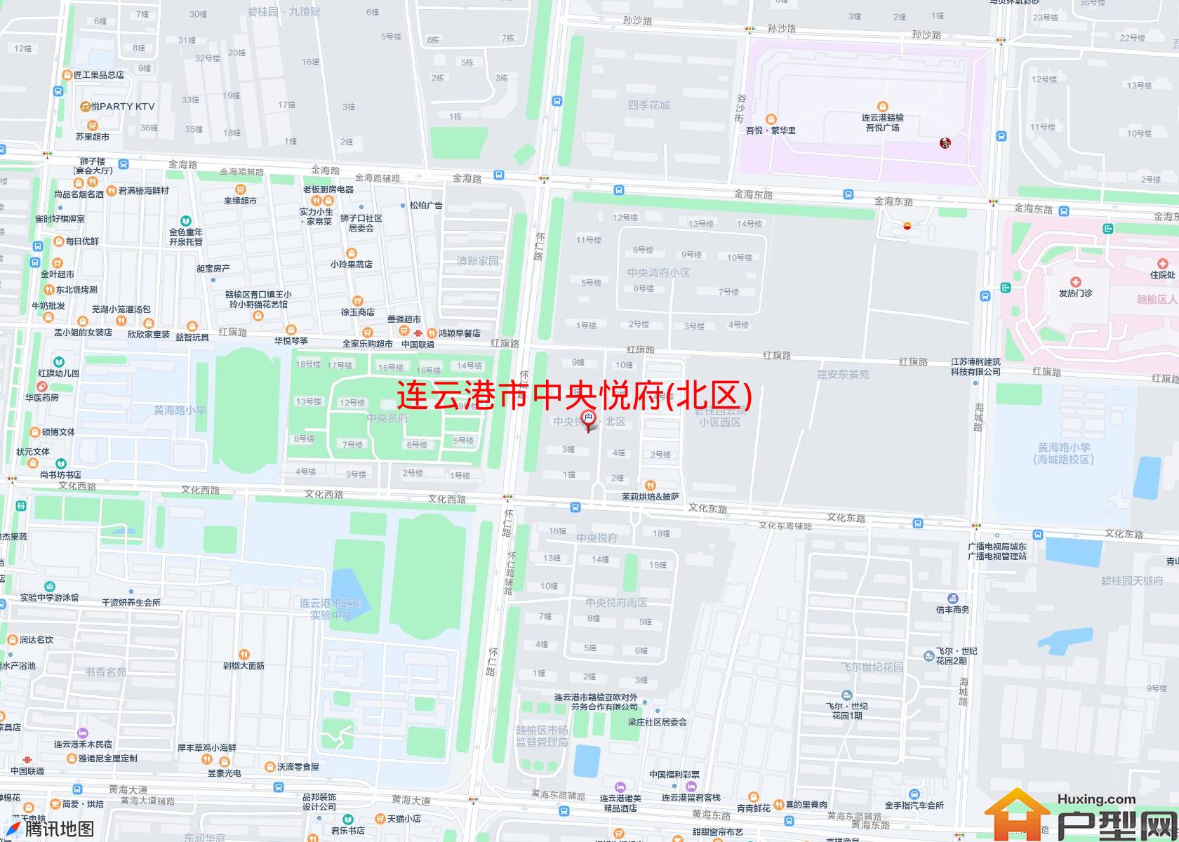 中央悦府(北区)小区 - 户型网