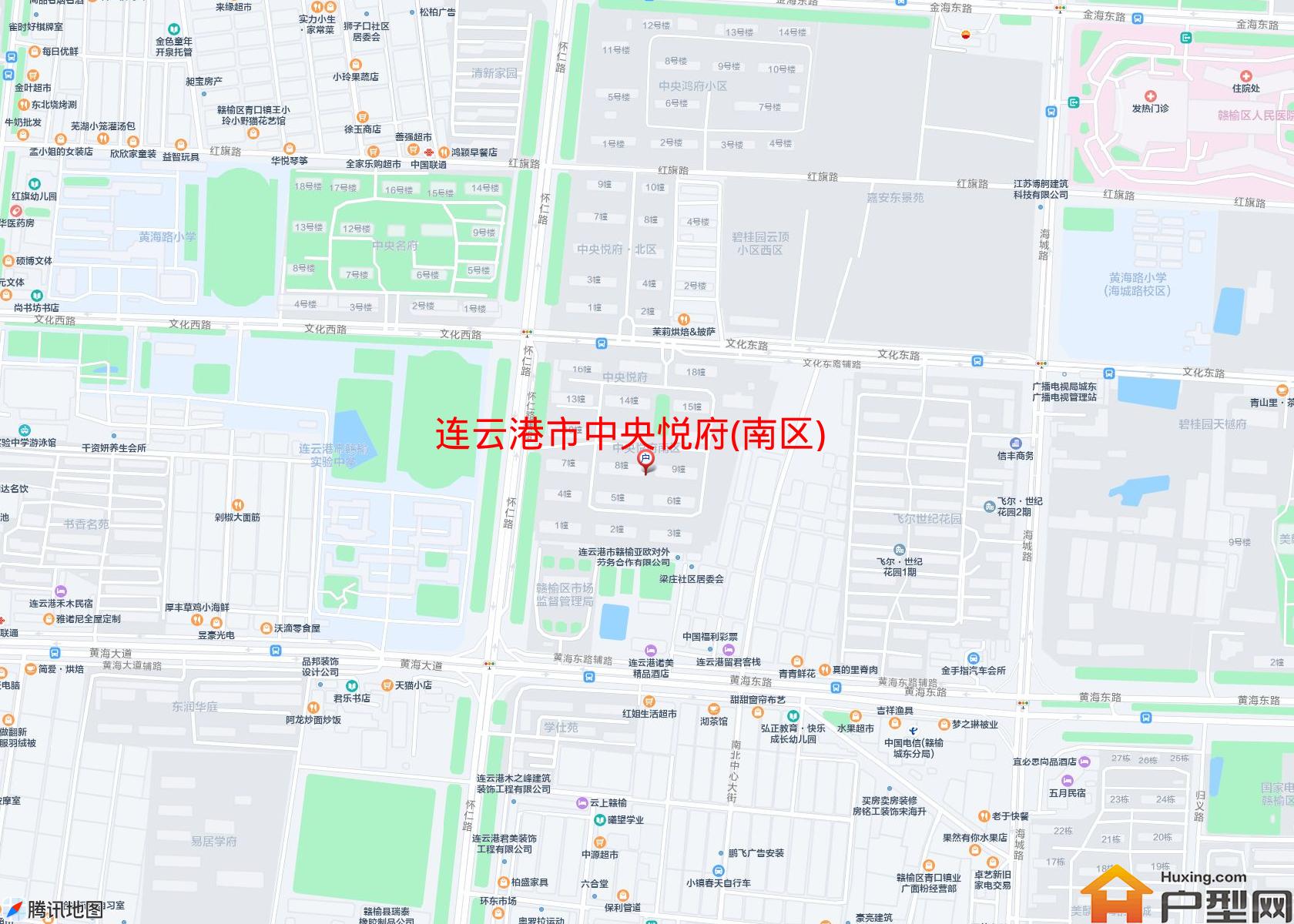 中央悦府(南区)小区 - 户型网