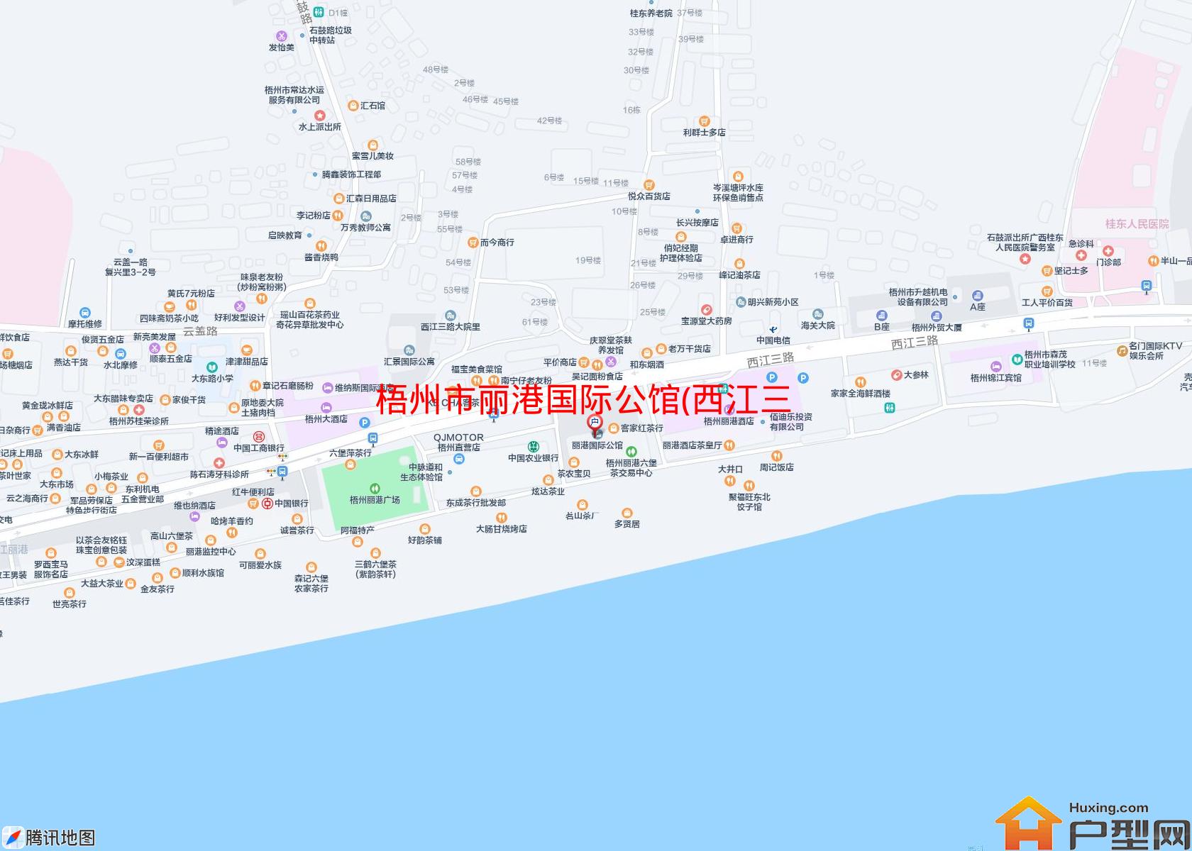 丽港国际公馆(西江三路)小区 - 户型网