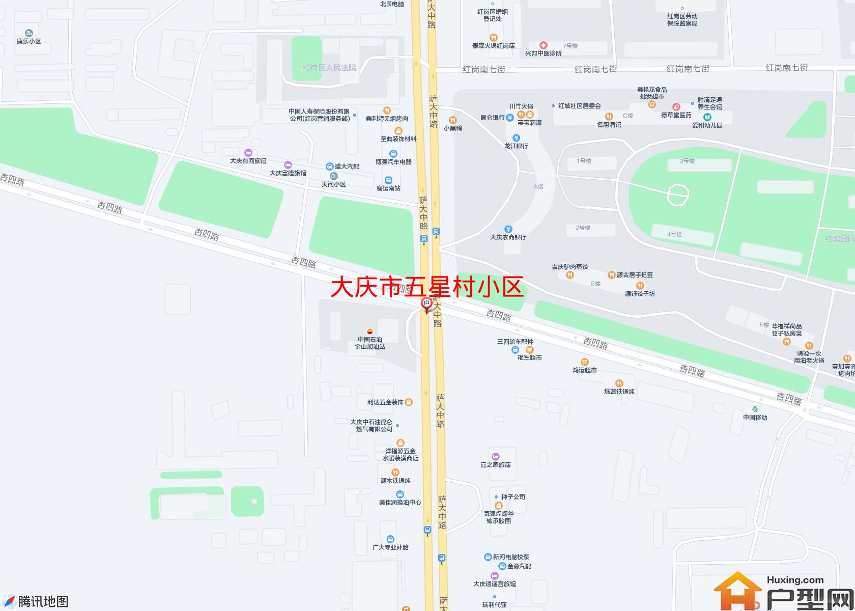五星村小区小区 - 户型网