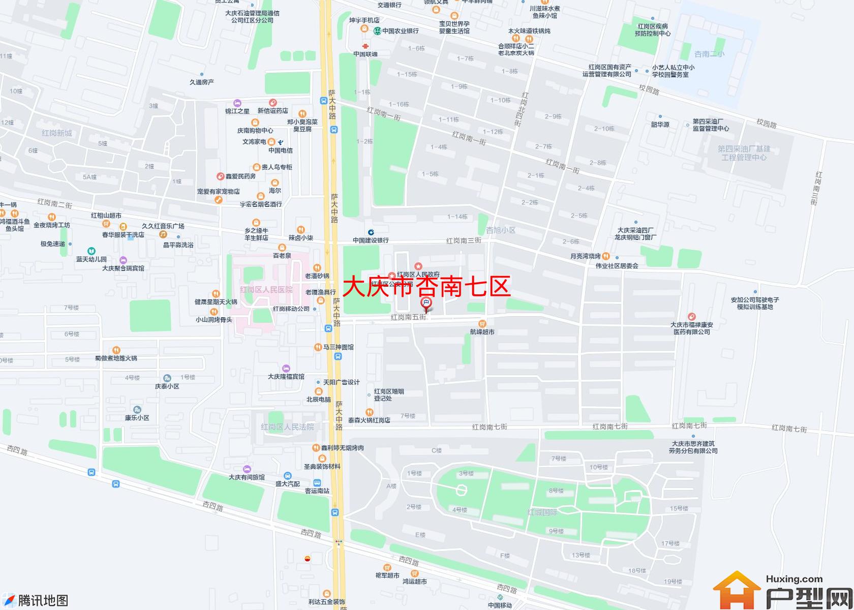 杏南七区小区 - 户型网
