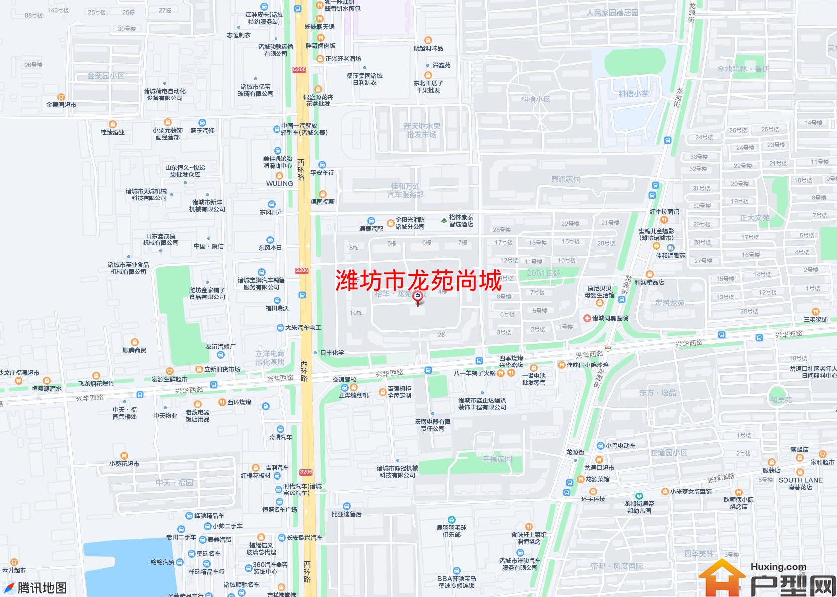 龙苑尚城小区 - 户型网