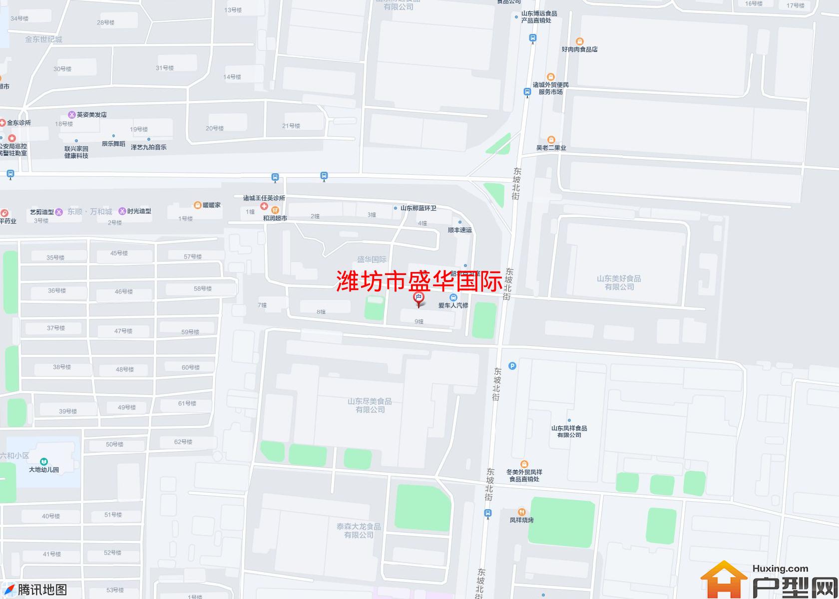 盛华国际小区 - 户型网