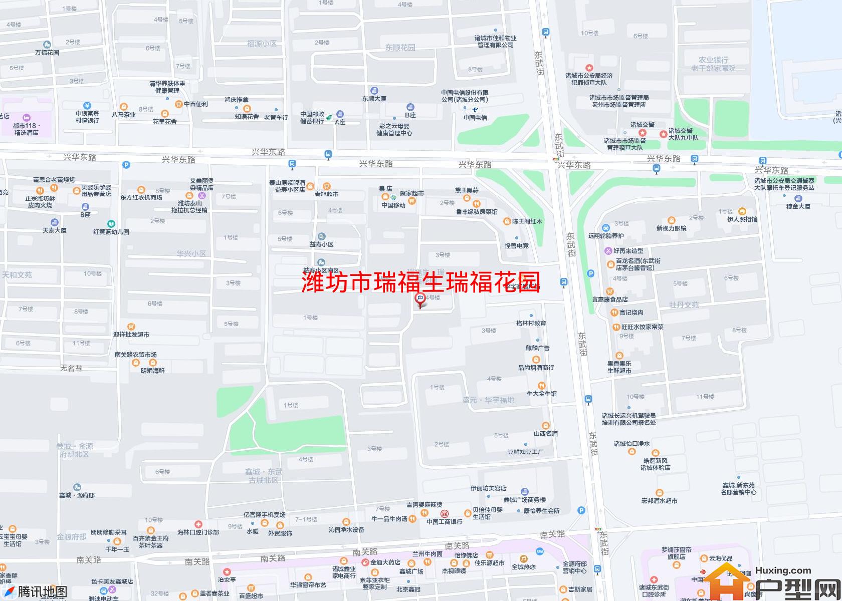瑞福生瑞福花园小区 - 户型网