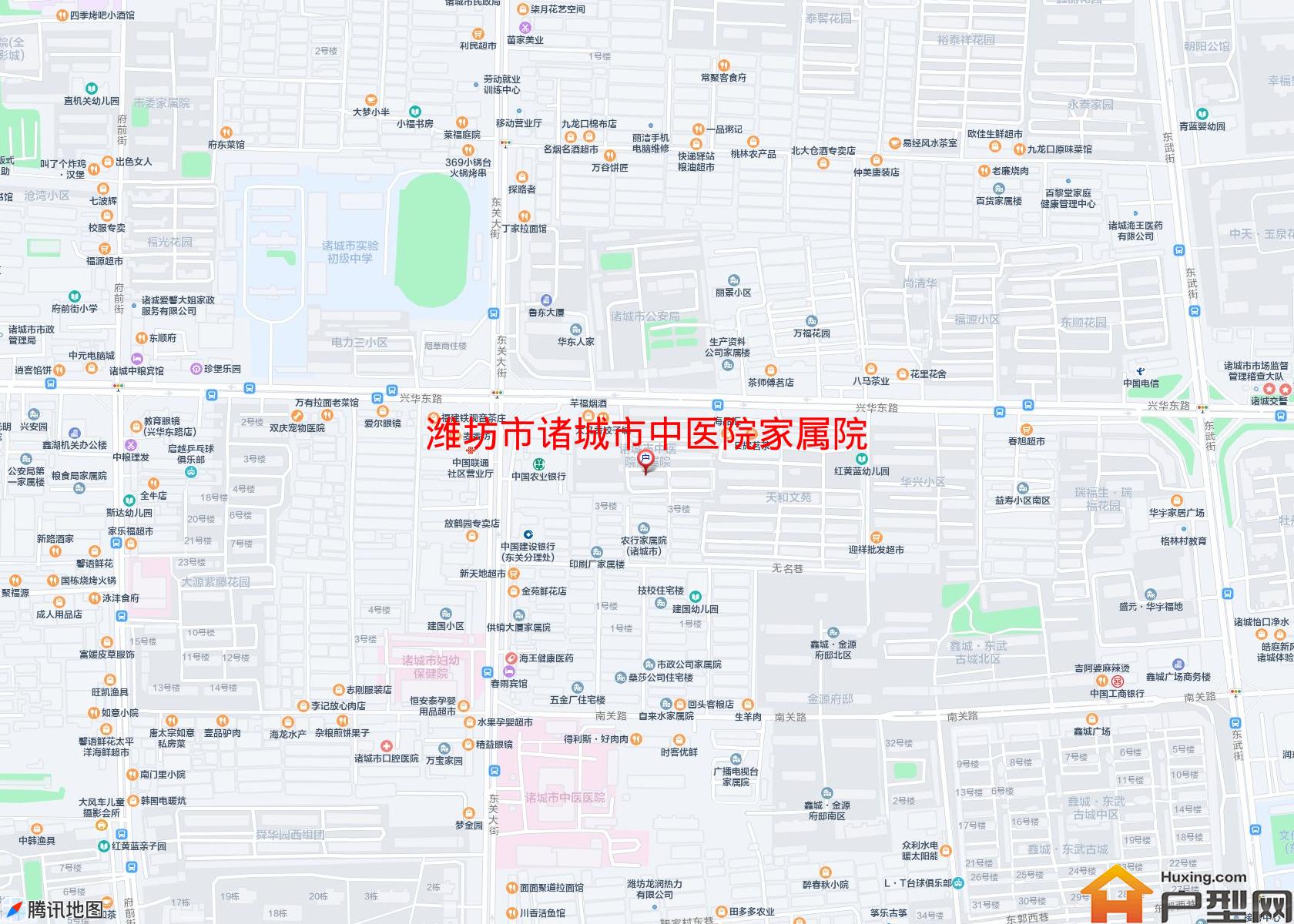 诸城市中医院家属院小区 - 户型网