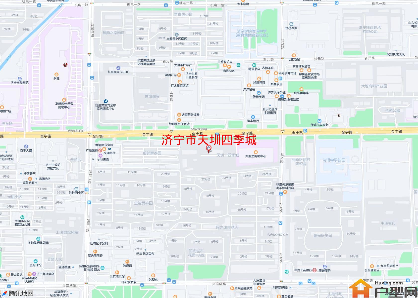 天圳四季城小区 - 户型网