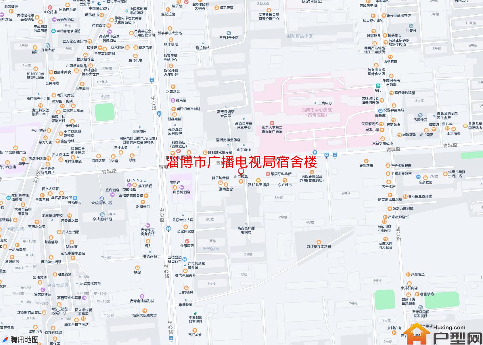 广播电视局宿舍楼小区 - 户型网