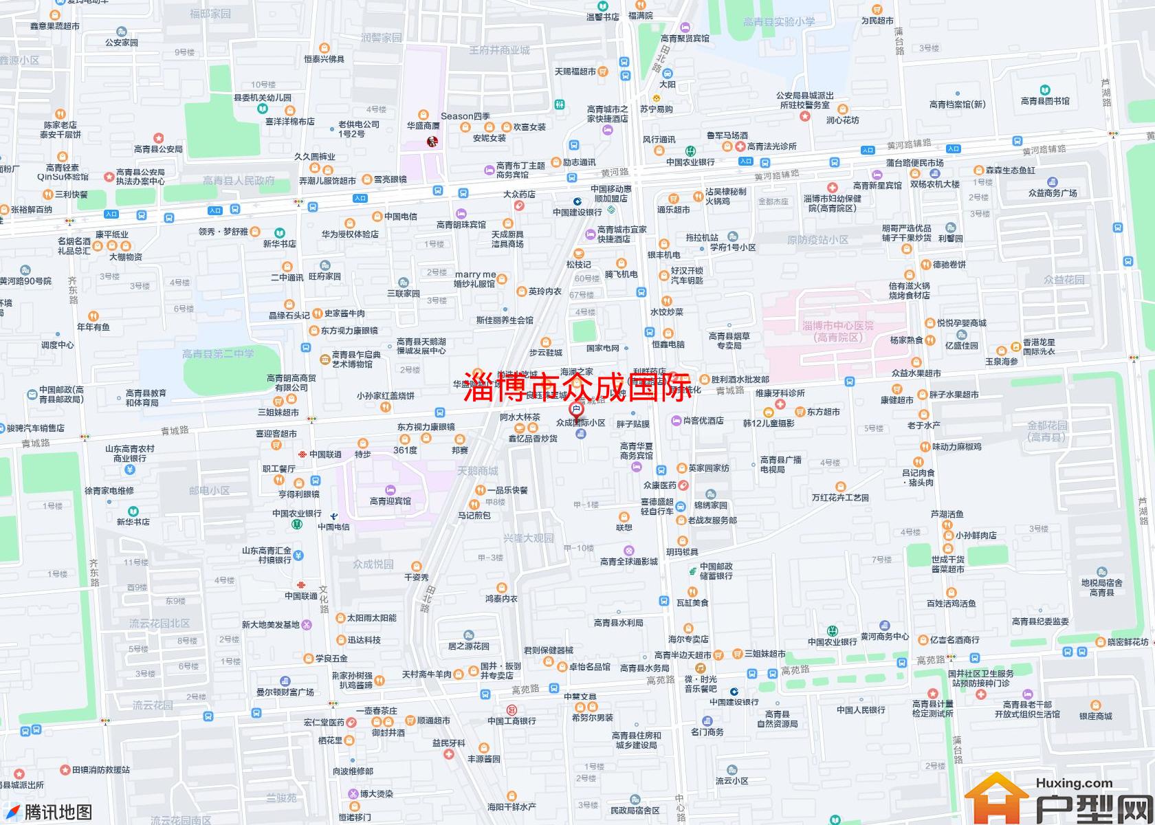 众成国际小区 - 户型网