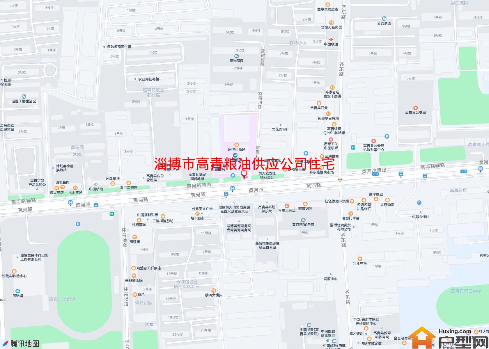 高青粮油供应公司住宅楼小区 - 户型网
