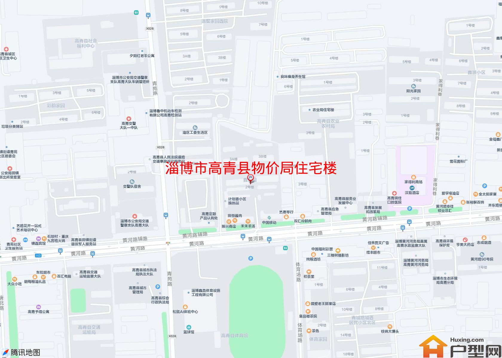 高青县物价局住宅楼小区 - 户型网