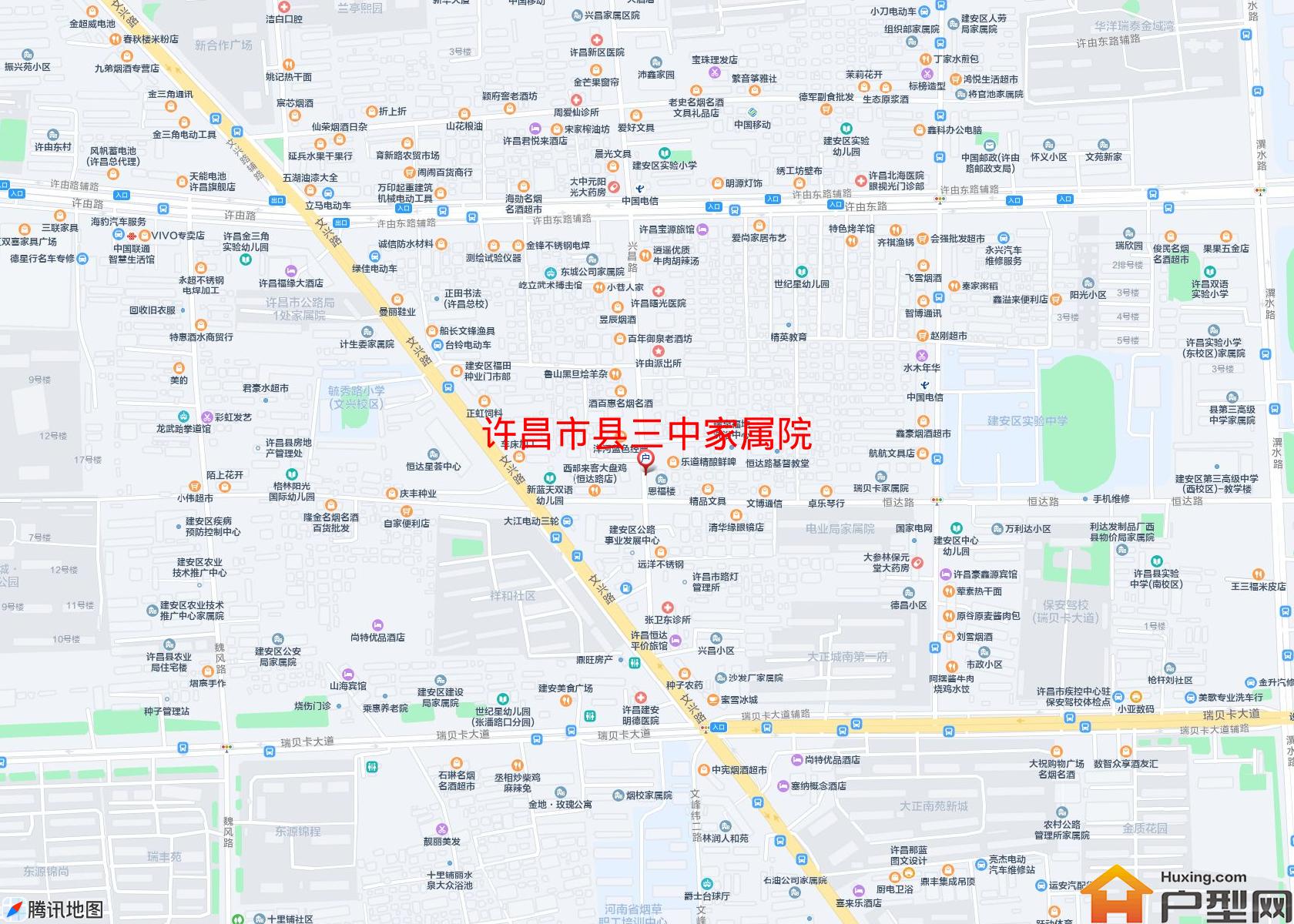 县三中家属院小区 - 户型网