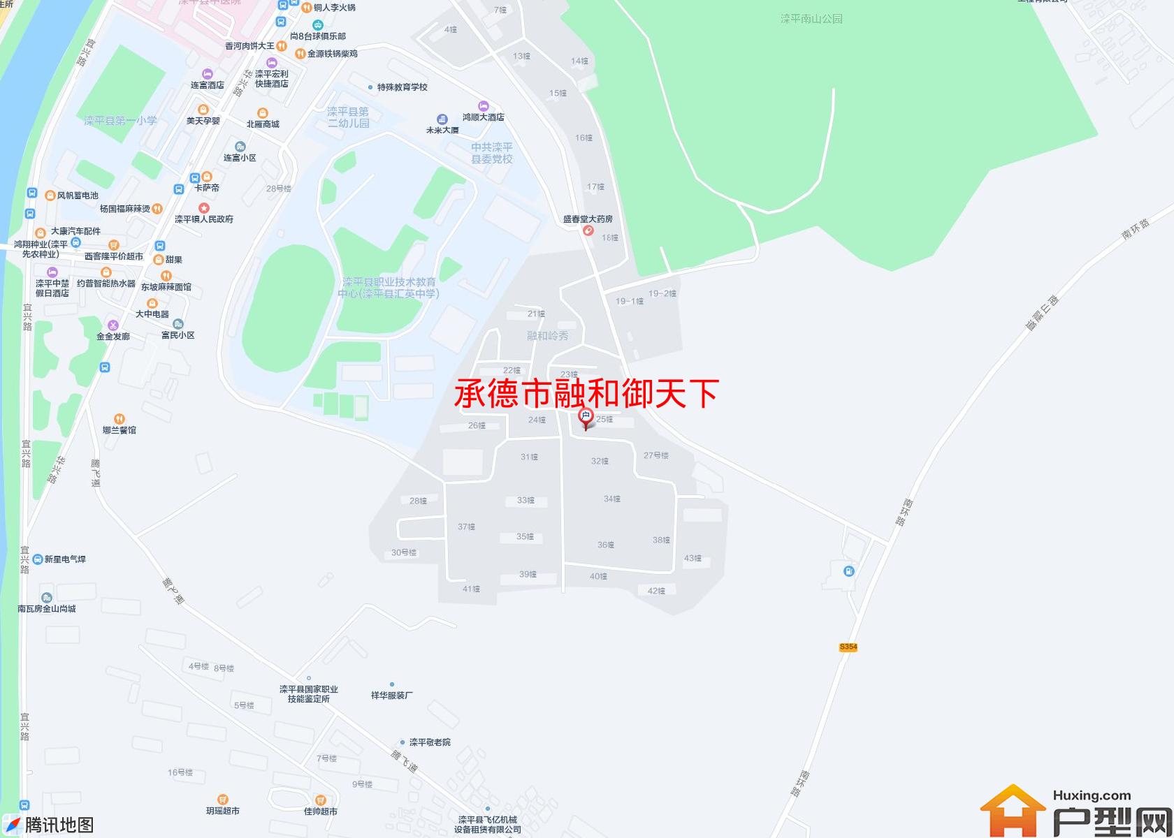 融和御天下小区 - 户型网