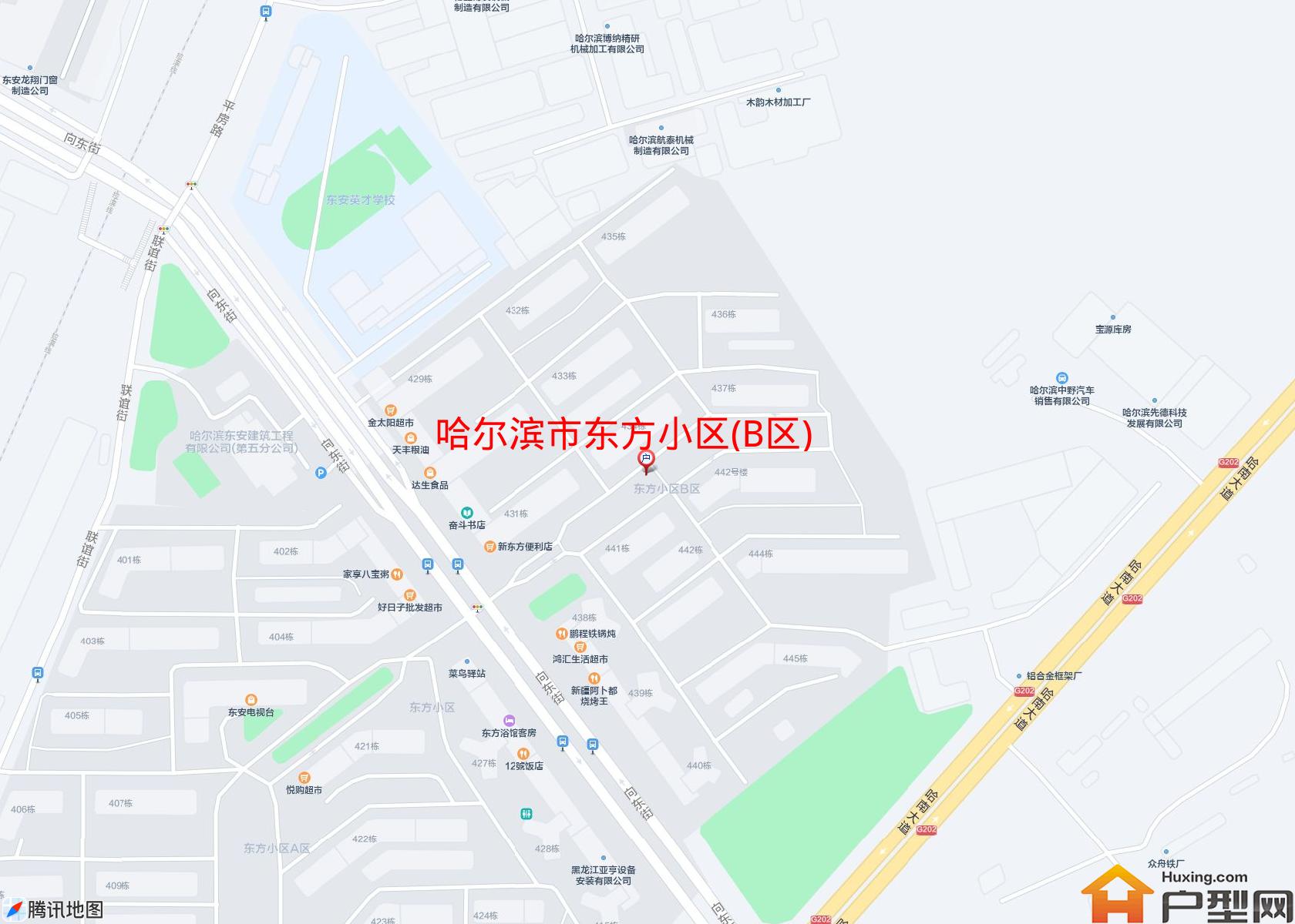 东方小区(B区)小区 - 户型网