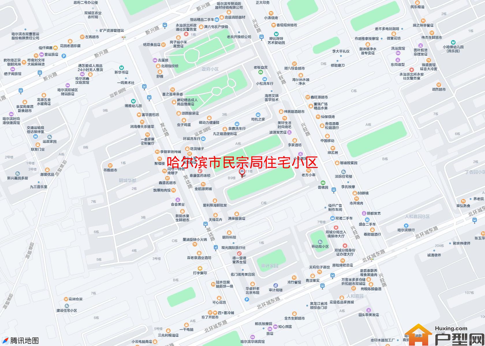 民宗局住宅小区小区 - 户型网
