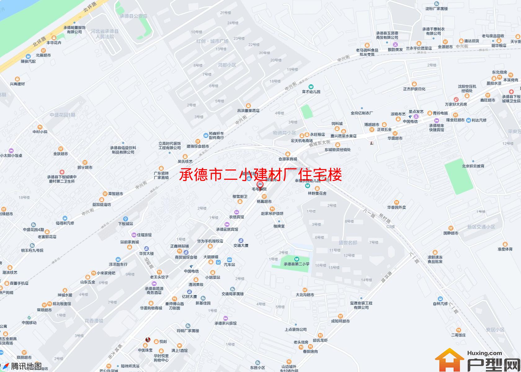 二小建材厂住宅楼小区 - 户型网