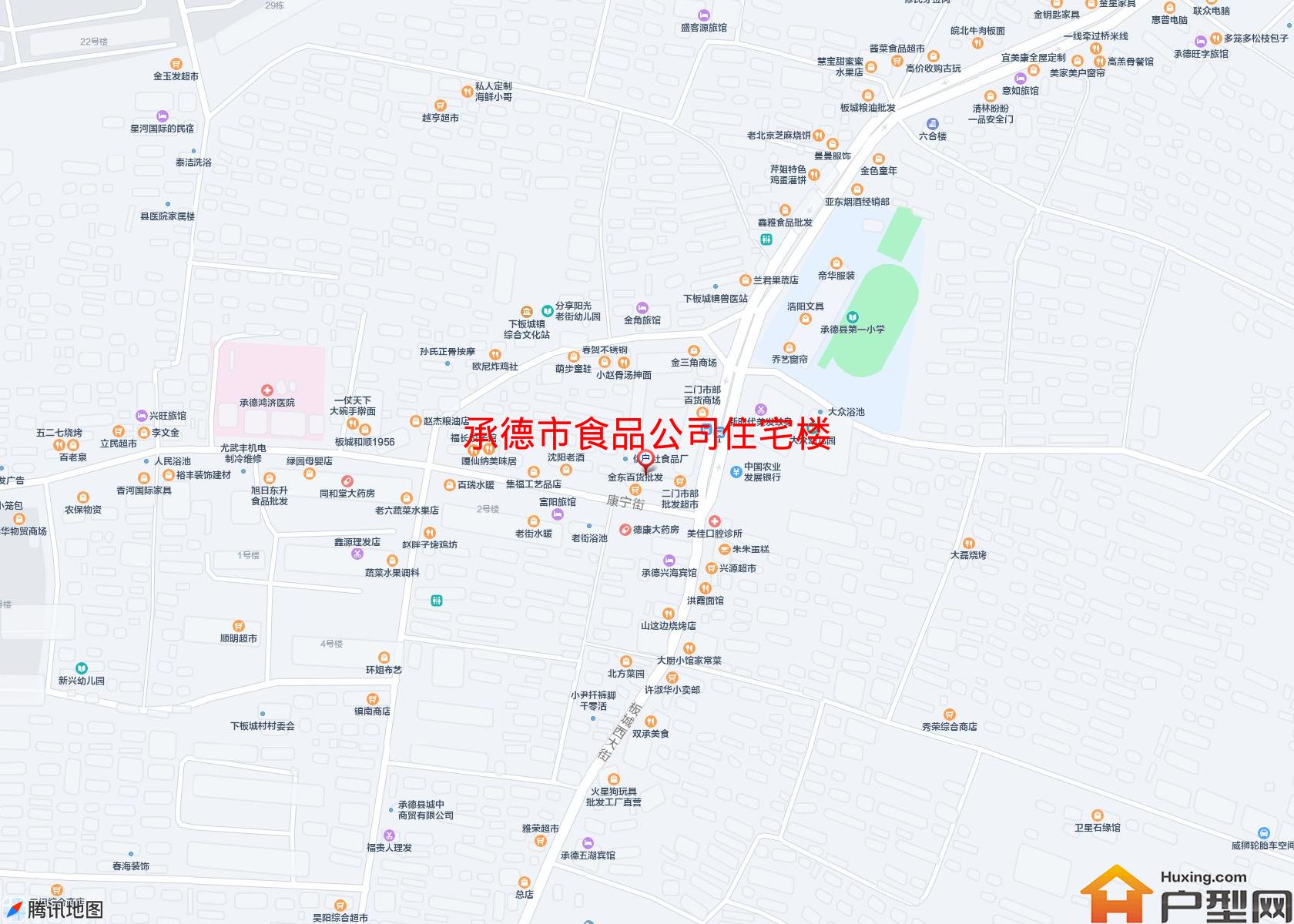 食品公司住宅楼小区 - 户型网
