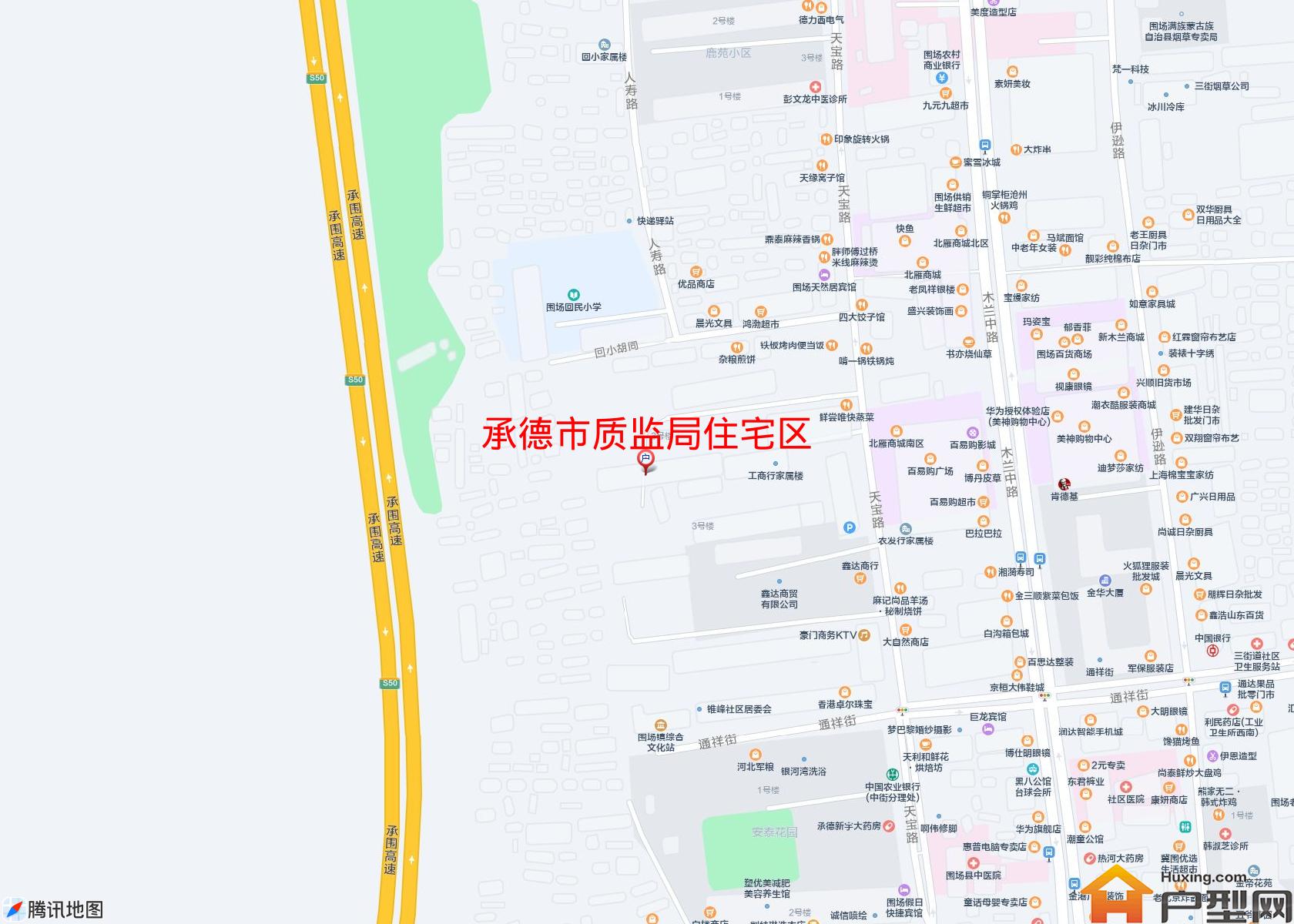 质监局住宅区小区 - 户型网
