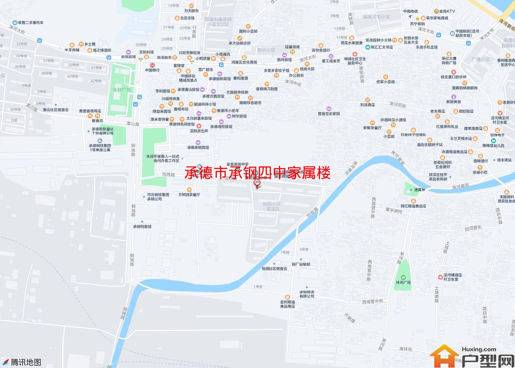 承钢四中家属楼小区 - 户型网