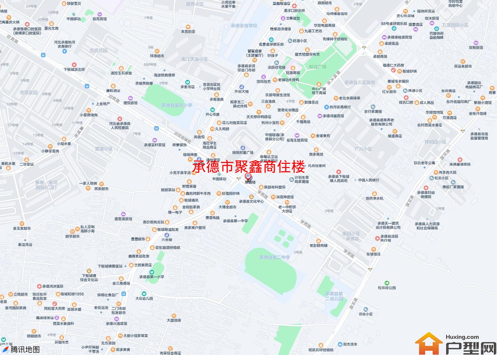 聚鑫商住楼小区 - 户型网