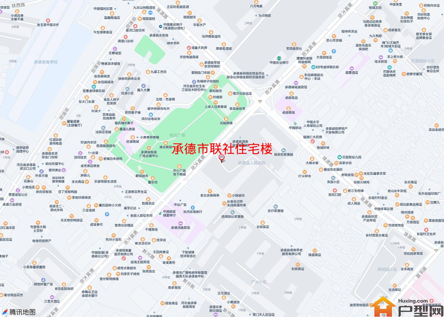 联社住宅楼小区 - 户型网