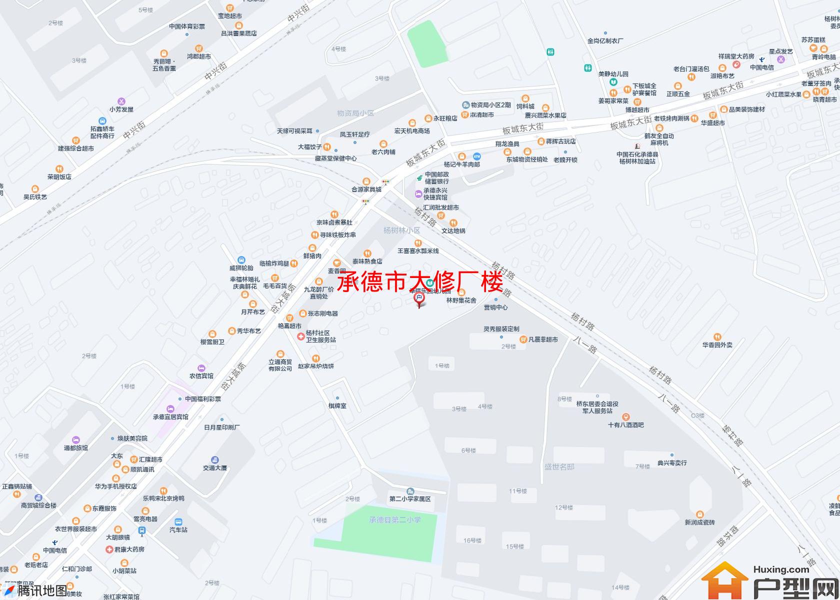 大修厂楼小区 - 户型网