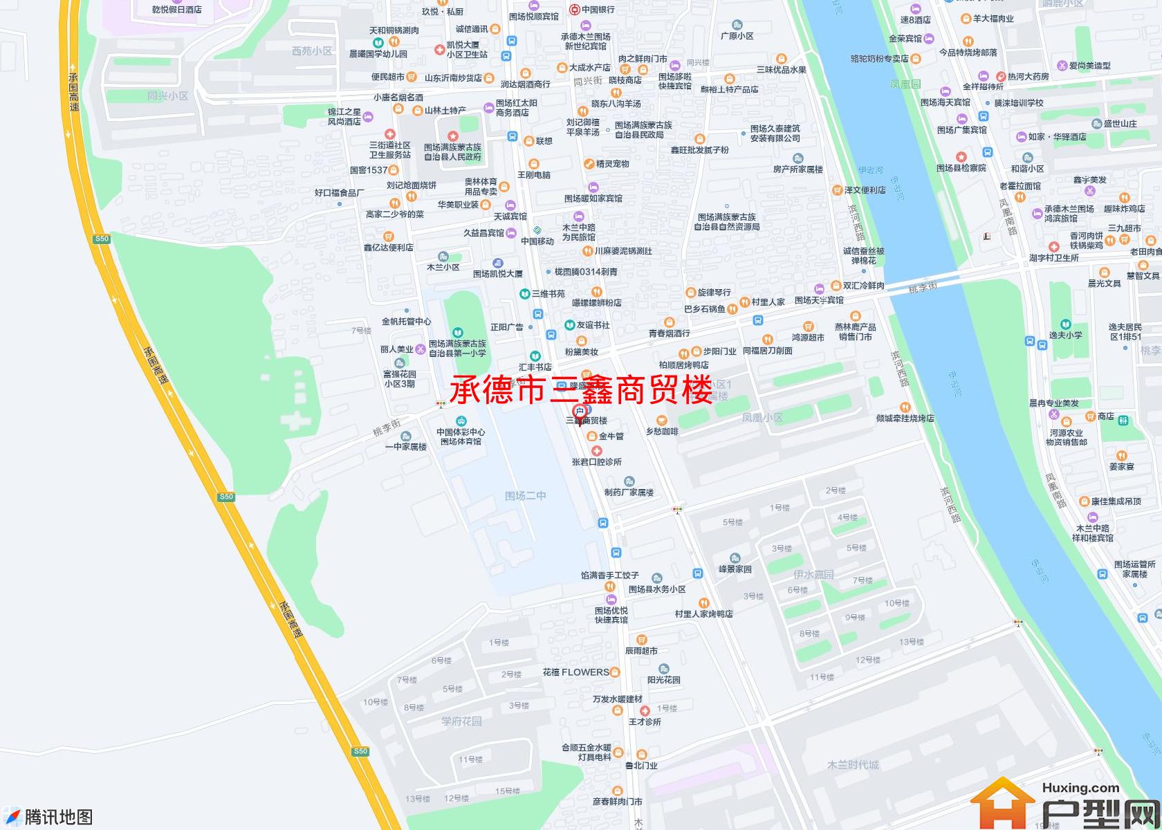 三鑫商贸楼小区 - 户型网