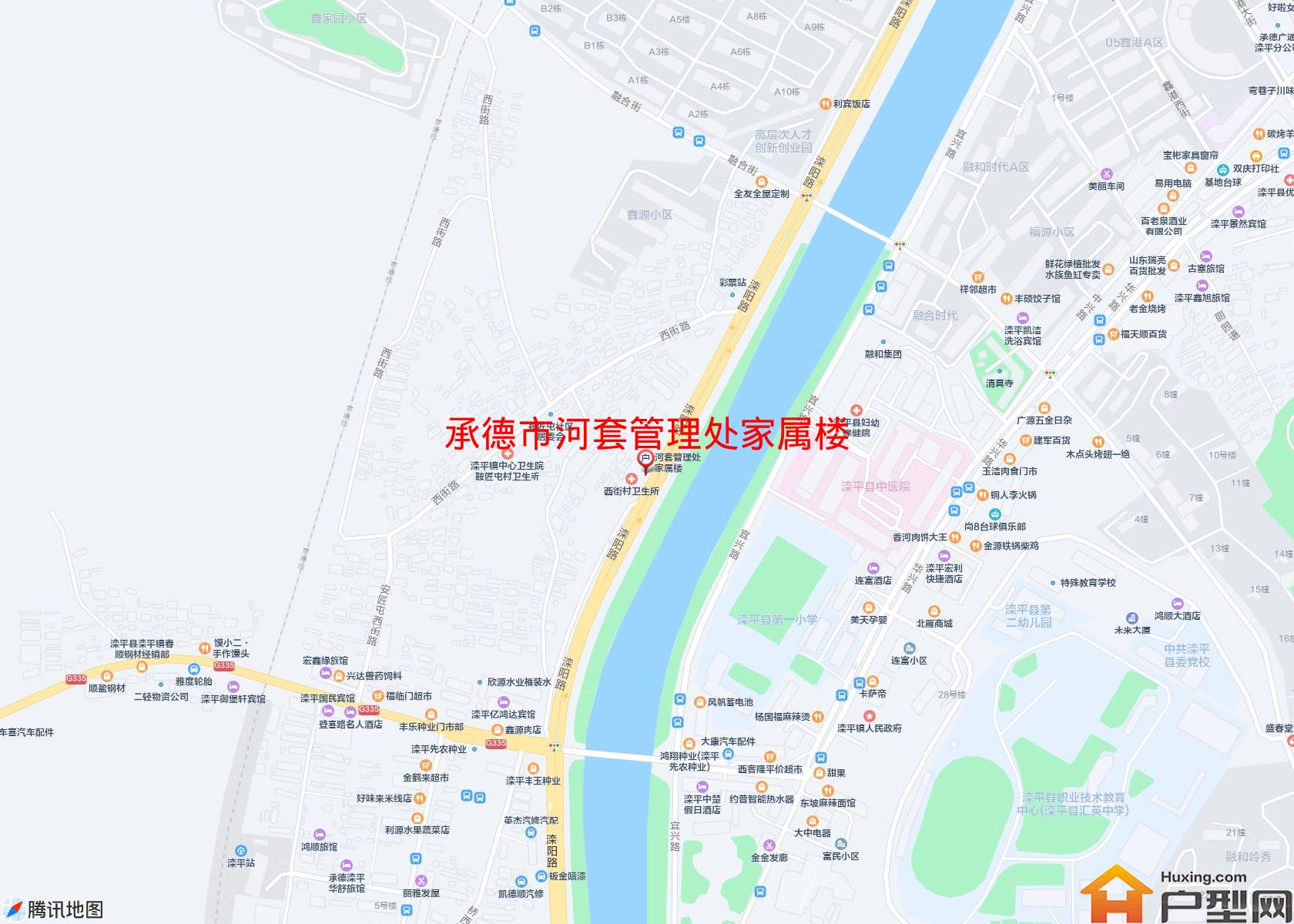 河套管理处家属楼小区 - 户型网