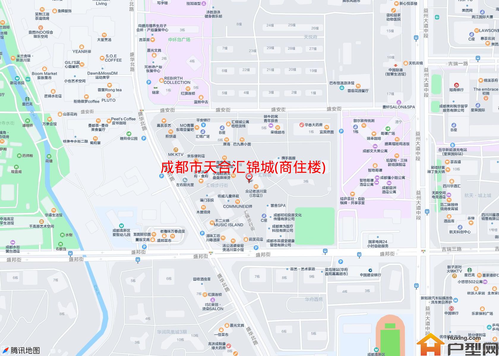 天合汇锦城(商住楼)小区 - 户型网