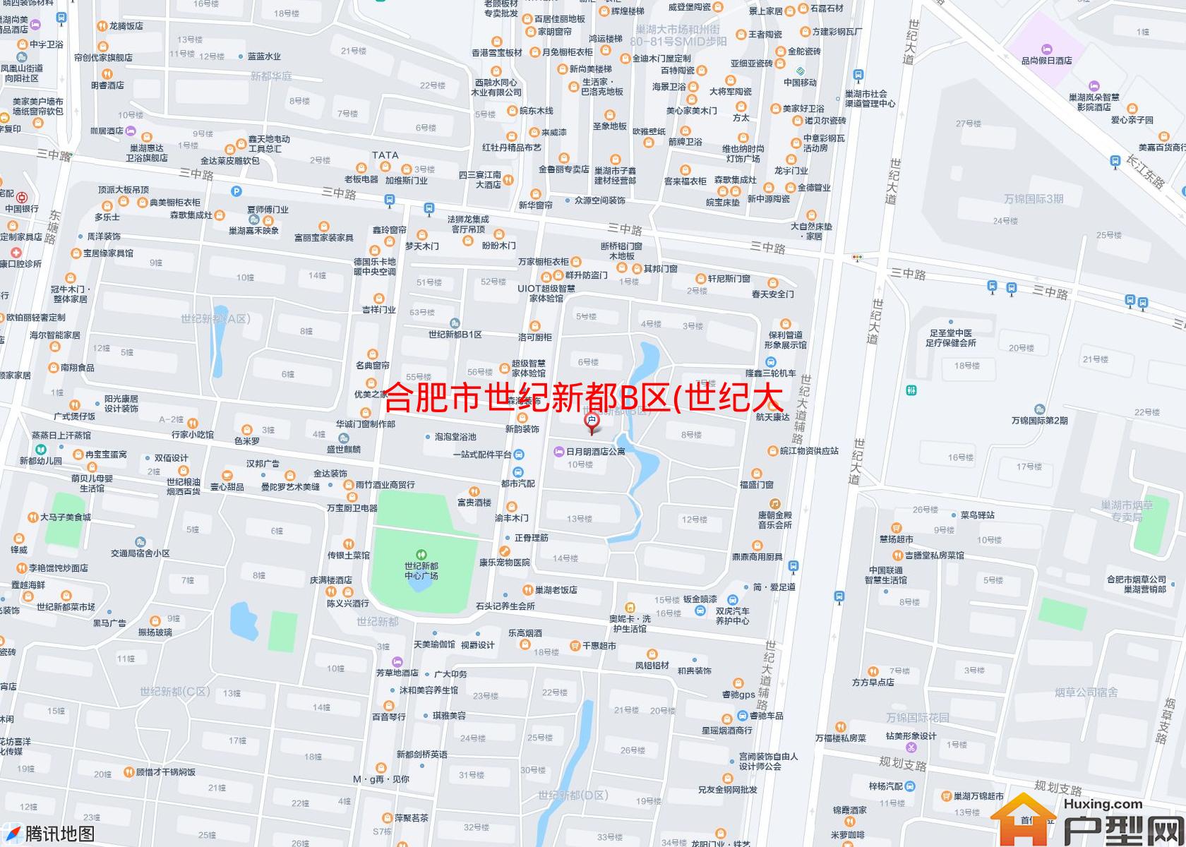 世纪新都B区(世纪大道)小区 - 户型网