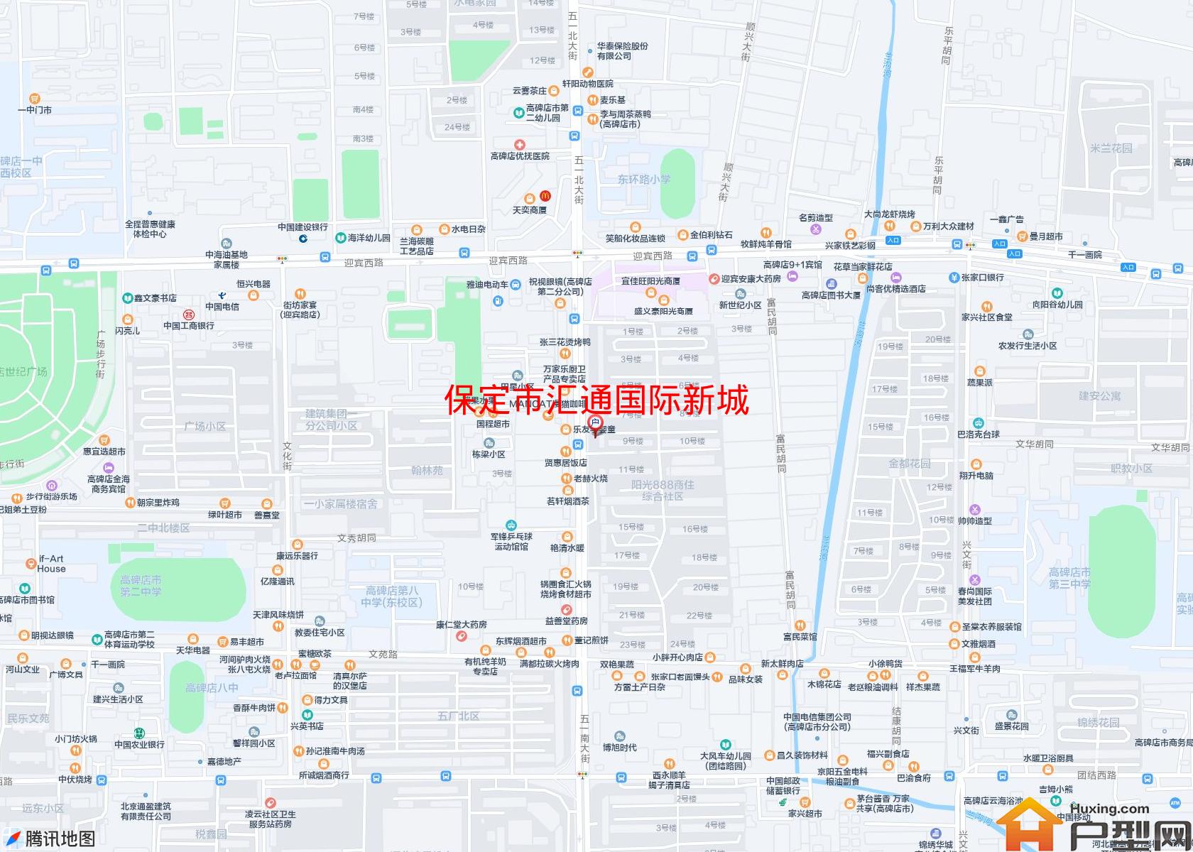 汇通国际新城小区 - 户型网